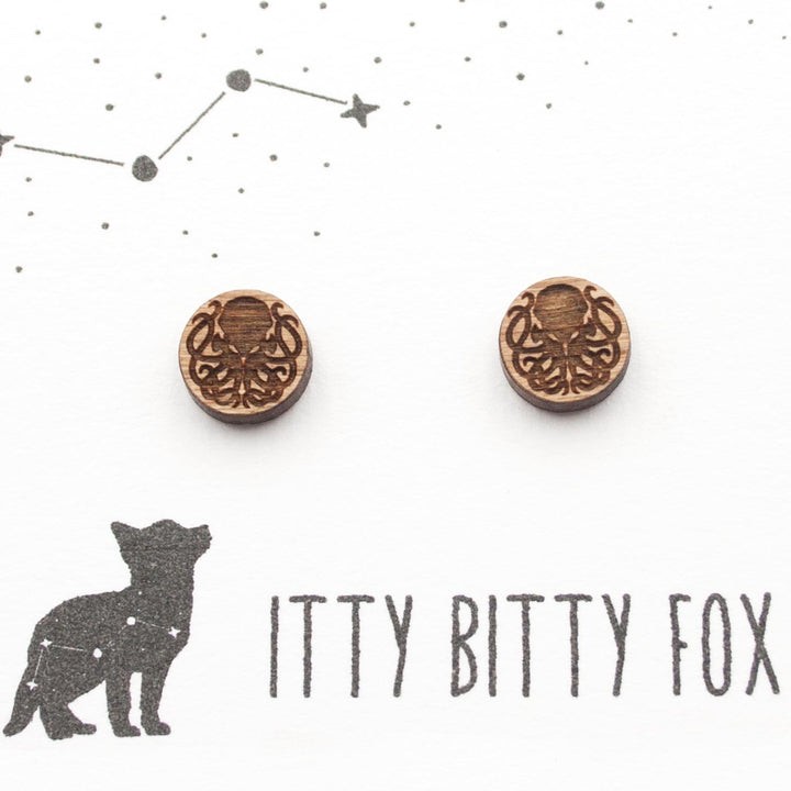 Cthulu Earrings - IttyBittyFox