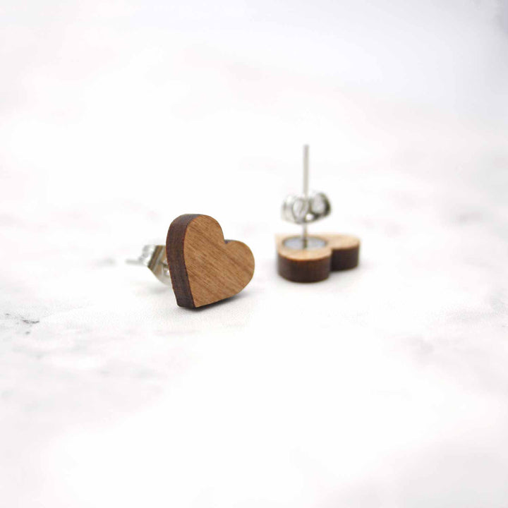 Heart Shaped Earrings - IttyBittyFox