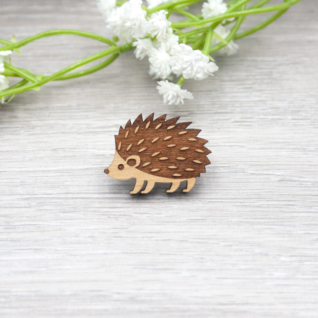Hedgehog Pin - IttyBittyFox