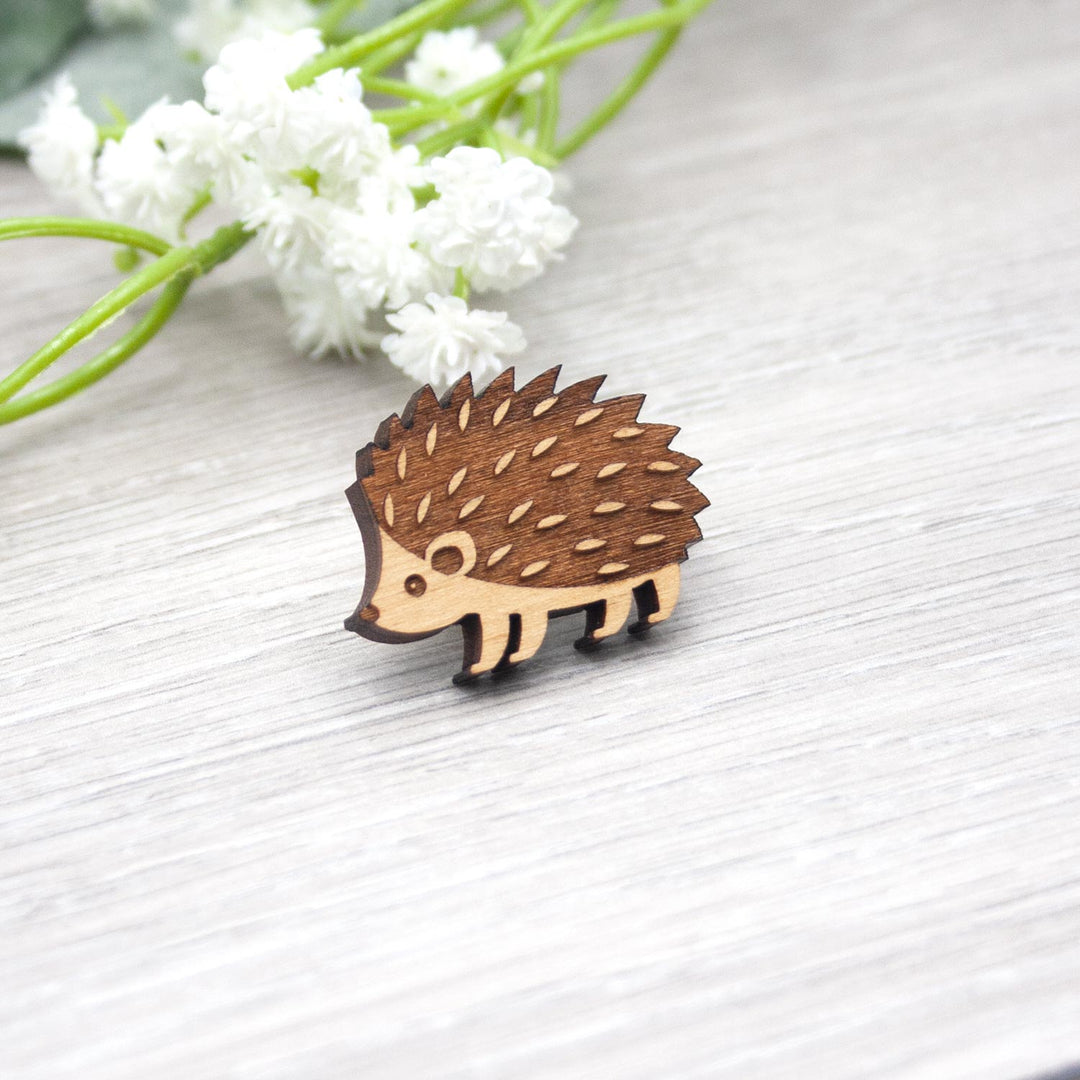 Hedgehog Pin - IttyBittyFox