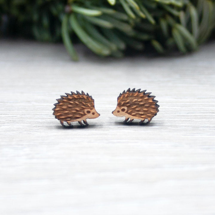 Hedgehog Earrings - IttyBittyFox