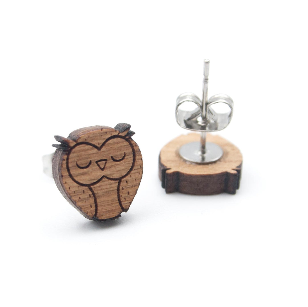 Owl Earrings - IttyBittyFox