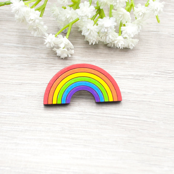 Charity Rainbow Pin - IttyBittyFox