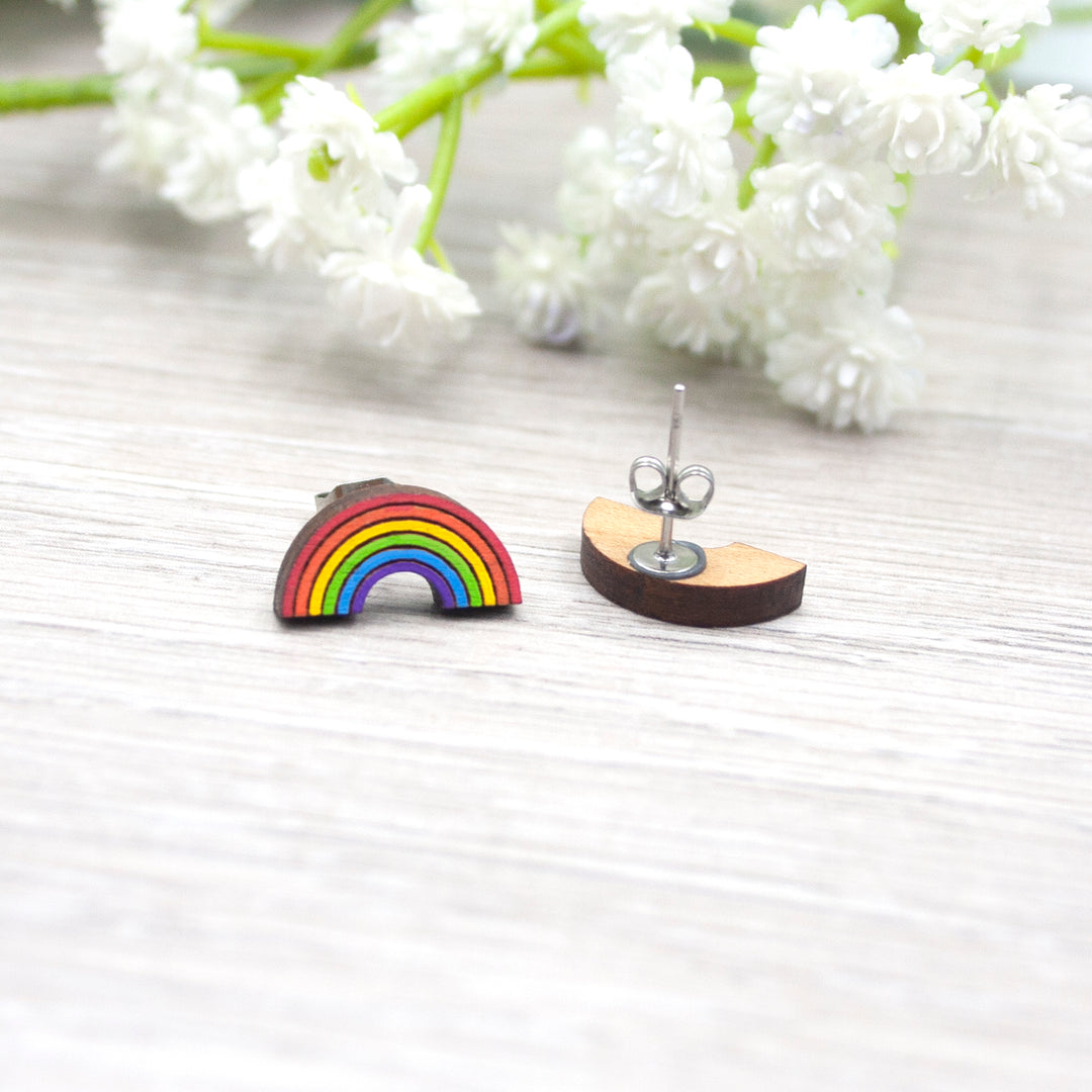Charity Rainbow Earrings - IttyBittyFox
