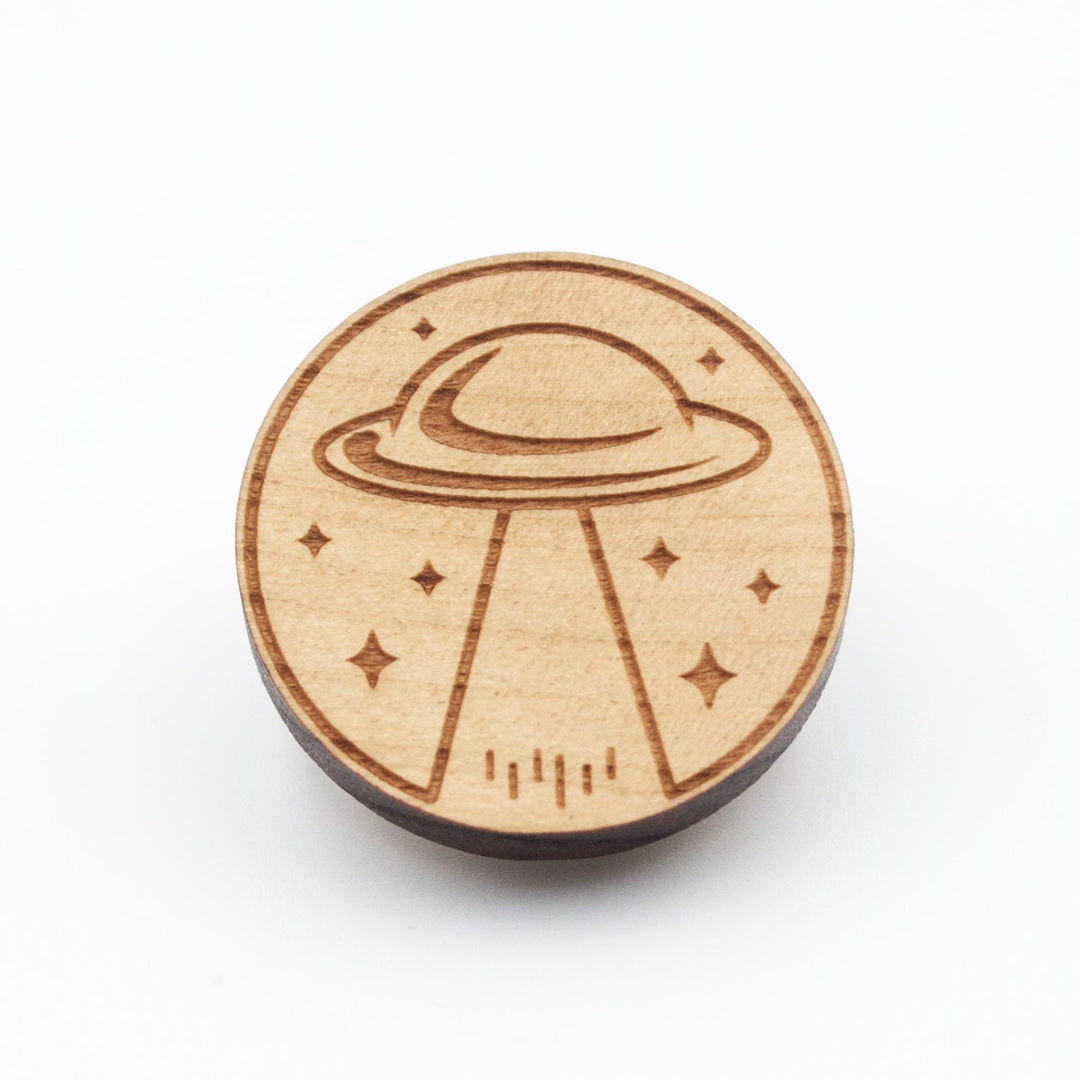 UFO Pin - IttyBittyFox