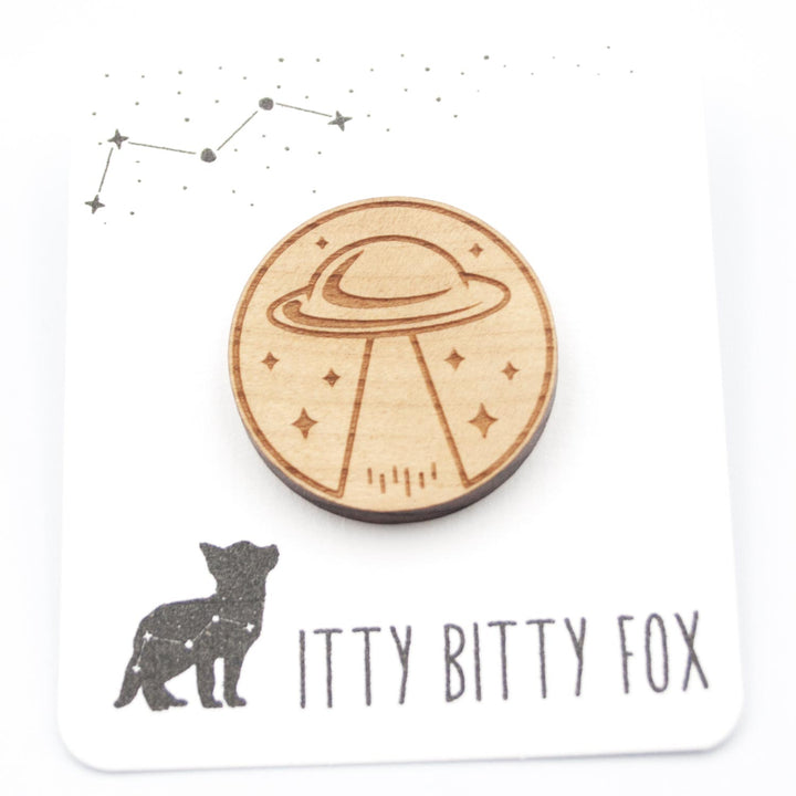 UFO Pin - IttyBittyFox